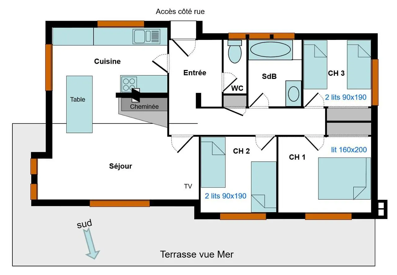 Villa L'Escapade Rayol-Canadel-sur-Mer 0*,